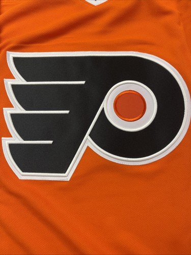 NWT Adidas Philadelphia Flyers Team Issue Authentic Orange Home Jersey 54 - Picture 2 of 6