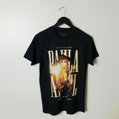 NWOT Paula Abdul Rap Tee Live In Vegas T Shirt Adult Small S Singer Tour Concert - Picture 9 of 11