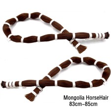 100 hanks Horse hair Brown Horse tail, Violin Cello bow hairs, not ship to us