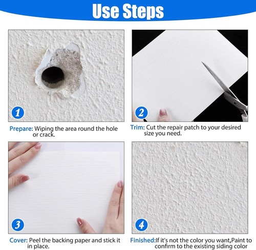 20 Stück Vinyl Verkleidung Reparatur Set Vinyl Verkleidung Flicken Wohnmobil Sockelleiste Haus - Bild 3 von 8