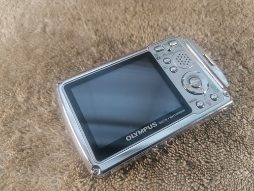 Olympus Mju 725 SW 7.1MP Underwater Digital Camera Blue Tested + Boxed - Picture 5 of 7