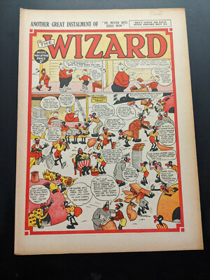 Wizard Comic No 1172, May 8th 1948.