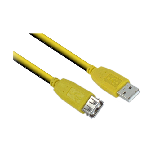 Cavo Prolunga USB 2.0 A 10 PIEDI Colore Nero,Beige,Rosso,Giallo,Verde,Blu,Bianco - Foto 11 di 13