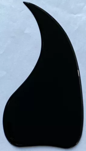 Acoustic Guitar Pickguard Crystal Self Adhesive Sheet For Gibson J-45,Black