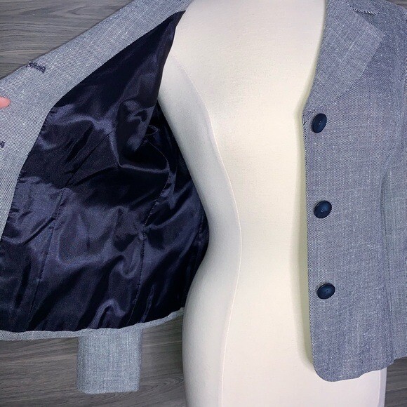 Pendleton Wool Blend Blazer Jacket Size 8 Petite - image 3