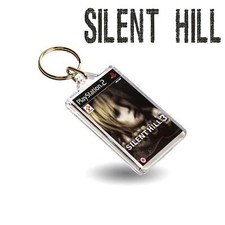 Image of Silent Hill 3 PS2 Keyring Plastic Style Key Chain PlayStation 2 Game Inspired