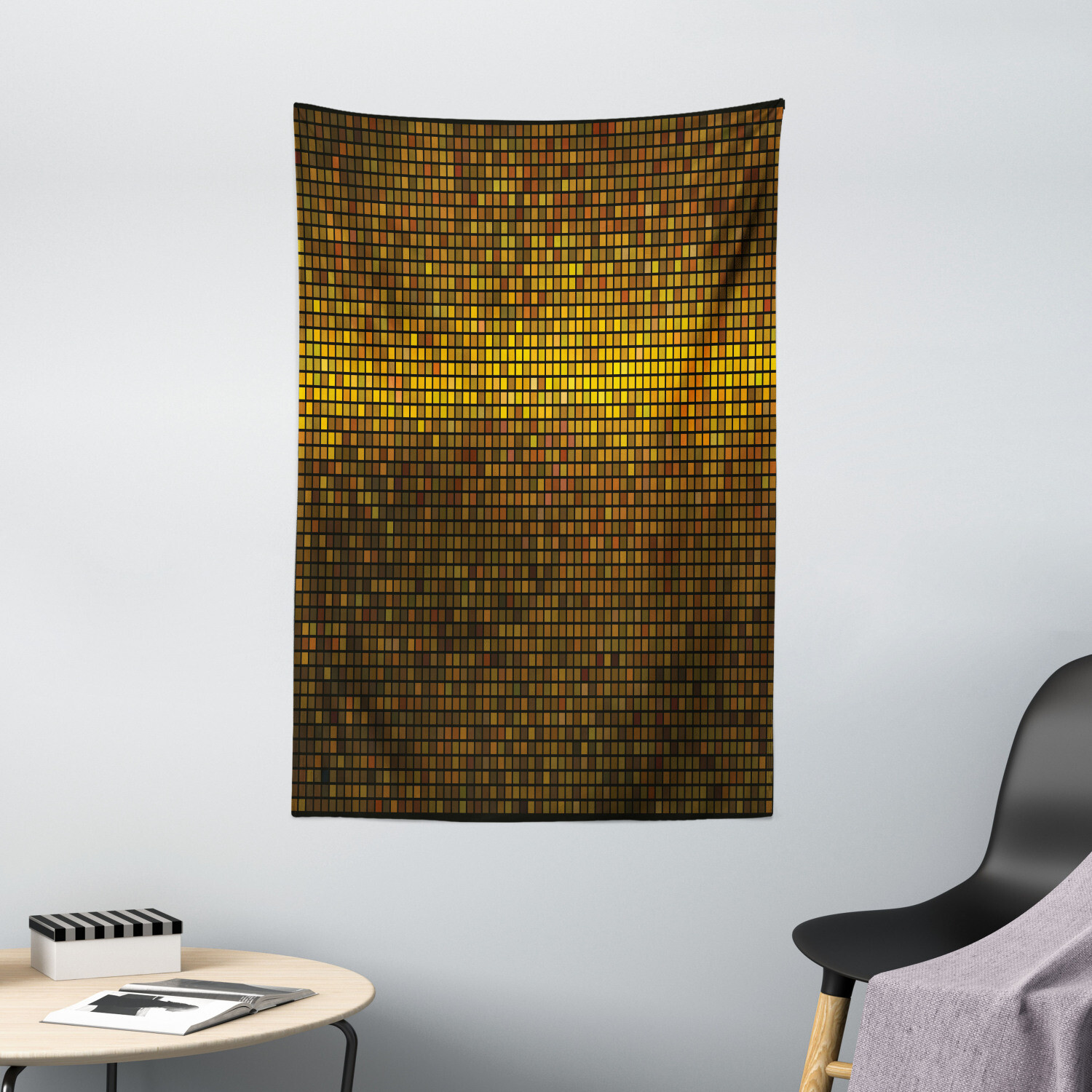 Abstract Tapestry Disco Theme Artwork Print Wall Hanging Decor
