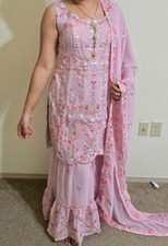 Sharara Dress Salwar Kameez Plazzo Pant Kurti