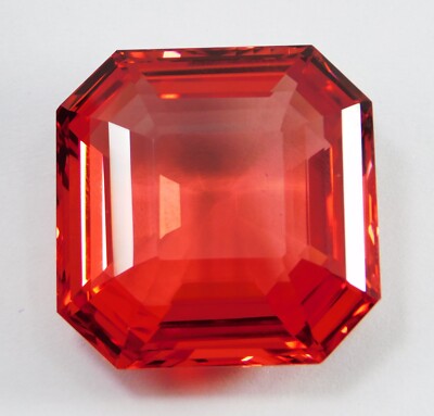 Saphir rouge orange 4x3 mm PI-SAP64O : Vente de pierres précieuses