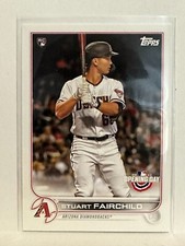 #125 Stuart Fairchild Rookie Arizona Diamondbacks 2022 Topps Opening Day Basebal