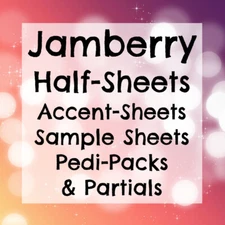 Jamberry 1/2 half sheets Stylebox Hostess Exclusive Retired Nail Wraps mani pedi