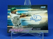 2018 Topps Stadium Club Khris Davis Power Zone auto 05/10 #PZA-KD