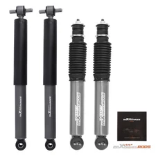 Lowering Shocks Kit 2"-5" Front 3"-6" Rear for Chevy S10 GMC Sonoma RWD 1982-04