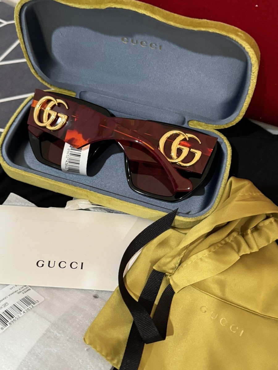 100% Authentic New With Box & Papers $540 Oversized GUCCI