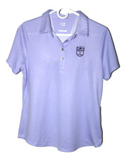 World Golf Hall of Fame Cutter & Buck DryTec 50+ UPF Polo Shirt Women's Size L