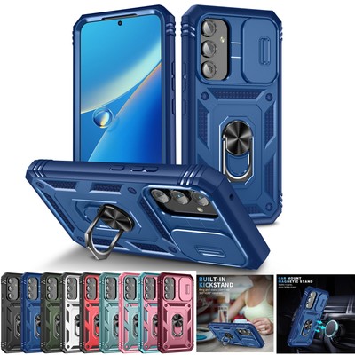 For Samsung A15 A35 A25 A23 A34 A54 A53 Shockproof Rubber Ring Stand Case Cover