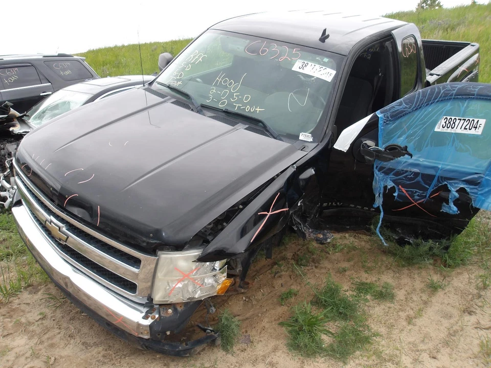 Used Rear Right Door Glass Rear fits: 2008 Chevrolet Silverado 1500 pickup Exten - Image 2 of 4