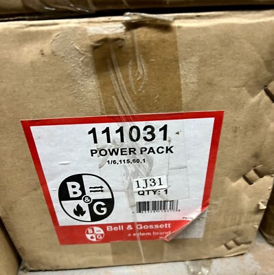 Bell & Gossett 111031, Power Pack - Sleeve Bearing, Series HV, PR, 2
