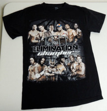 2010 WWF WWE TShirt CM Punk Triple H Ted Dibiase Elimination Chamber Wrestling S