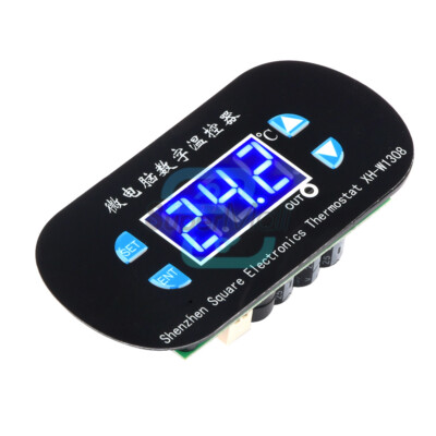AC 220V Microcomputer Digital LED Thermostat Temperature Controller XH-W1308