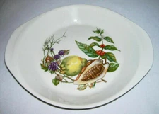 VILLEROY & BOCH ~ Early AU GRATIN DISH w/Fruit-Vegies (10 Oz.) ~ Luxembourg