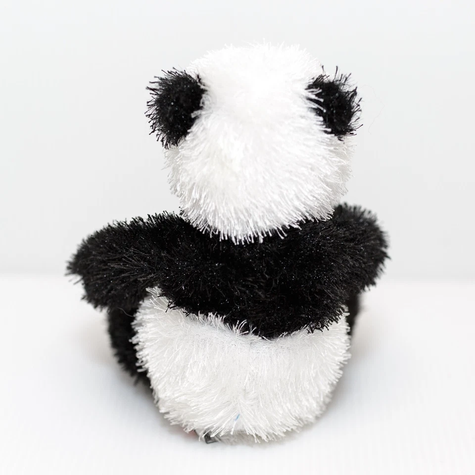 GANZ Webkinz Lil' Kins Plush Black and White Panda (no codes) EUC - Image 3 of 4