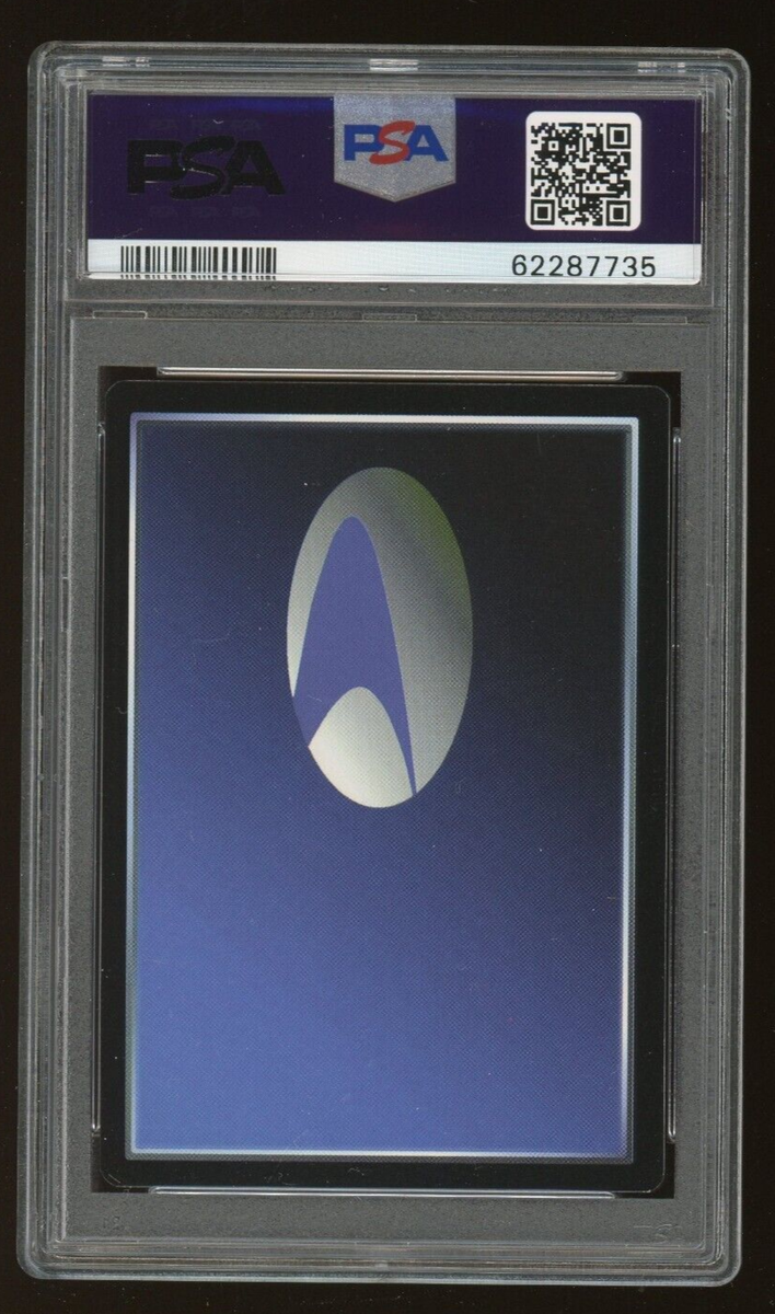 Star Trek CCG James T. Kirk PSA 9 Mint Motion Pictures Ultra Rare