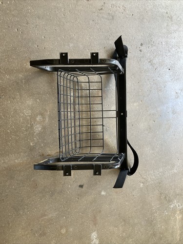 Yamaha Drive2 Bag Rack and Sweater Basket with Bag Straps, used.
