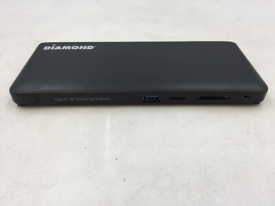 DIAMOND UDC1000 USB-C Triple 4K Display Docking Station UNIT ONLY FREE S/H