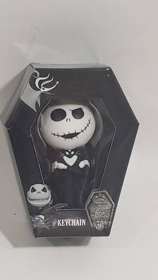 Pesadilla antes de Navidad Jack Skellington Llavero de goma Favor de fiesta Foto 2 de 4