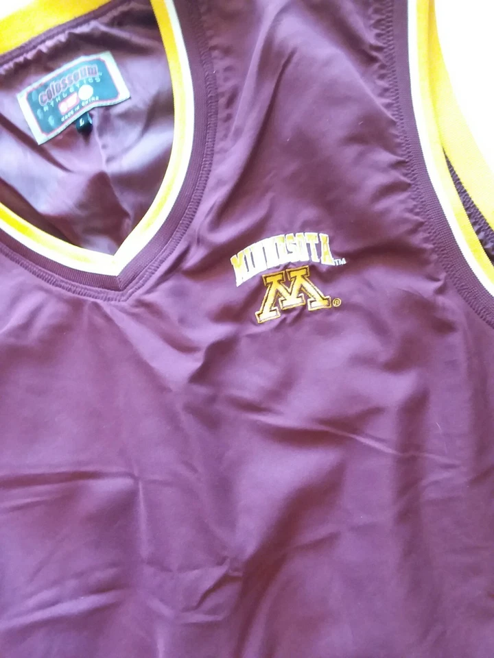 Chaleco rojo COLOSSEUM Minnesota Golden Gophers para hombre talla grande Foto 2 de 4