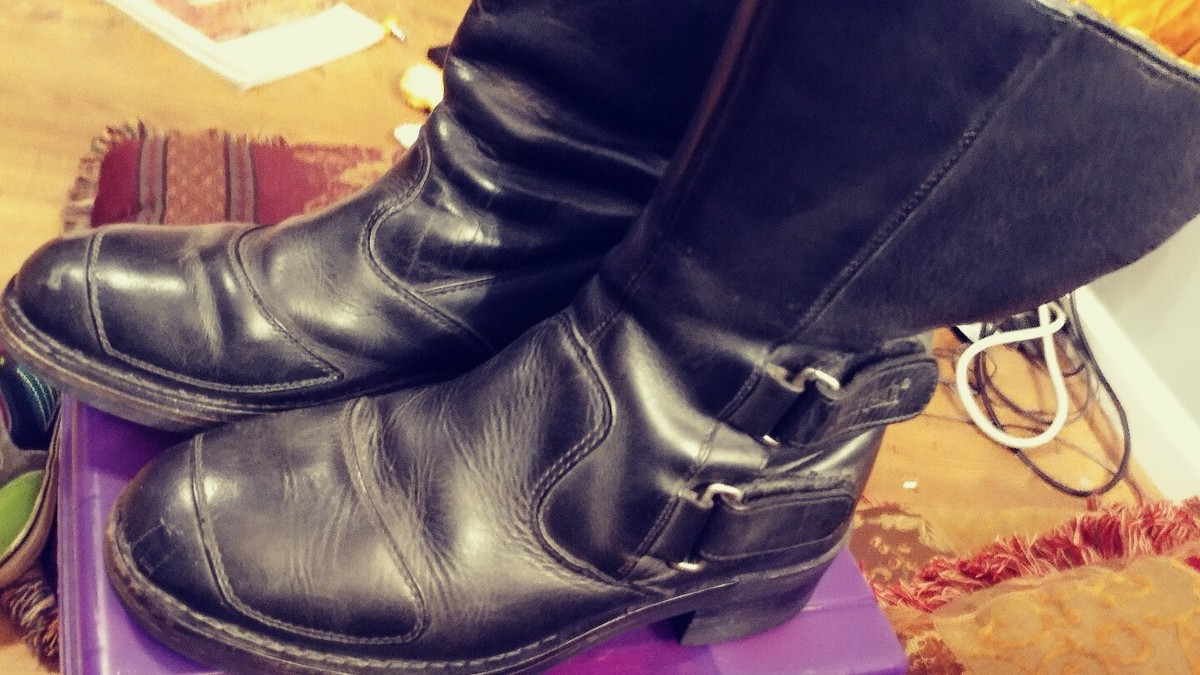 Bottes Moto Guide Gear Taille 9 Medium - En Néoprène, Résistance à L'huile, Occasion, Bon état Général