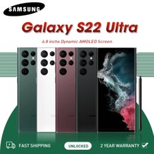 NEW SEALED SAMSUNG GALAXY S22 ULTRA 512/256/128GB S908FULLY UNLOCKED ALL COLOR
