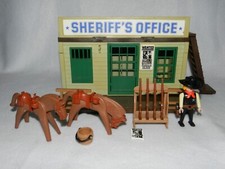 Vintage Playmobil Sheriff's Office Western Lot