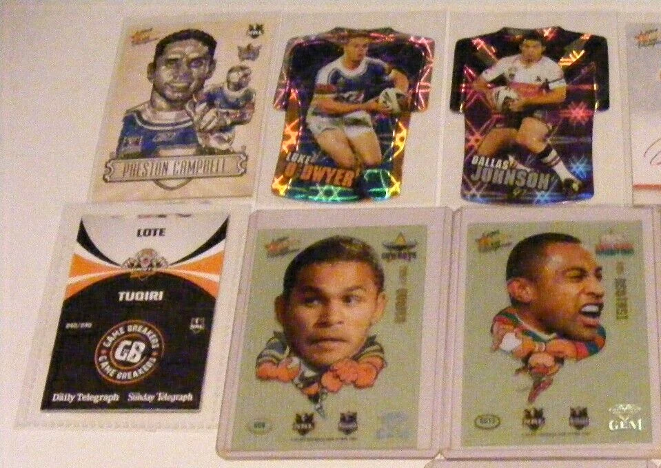 nrl cards 13 MIX SEE   PHOTO....S - image 3 of 4