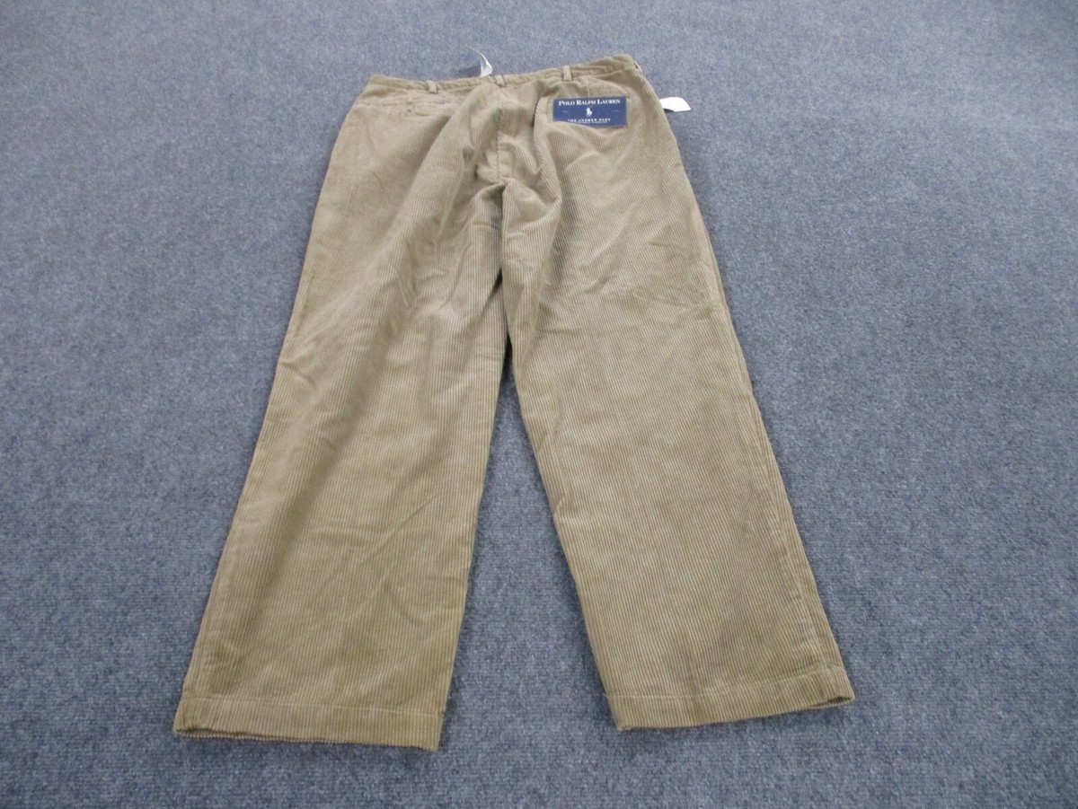 Vintage Polo Ralph Lauren Pants Adult 36 x 30 Chino Corduroy