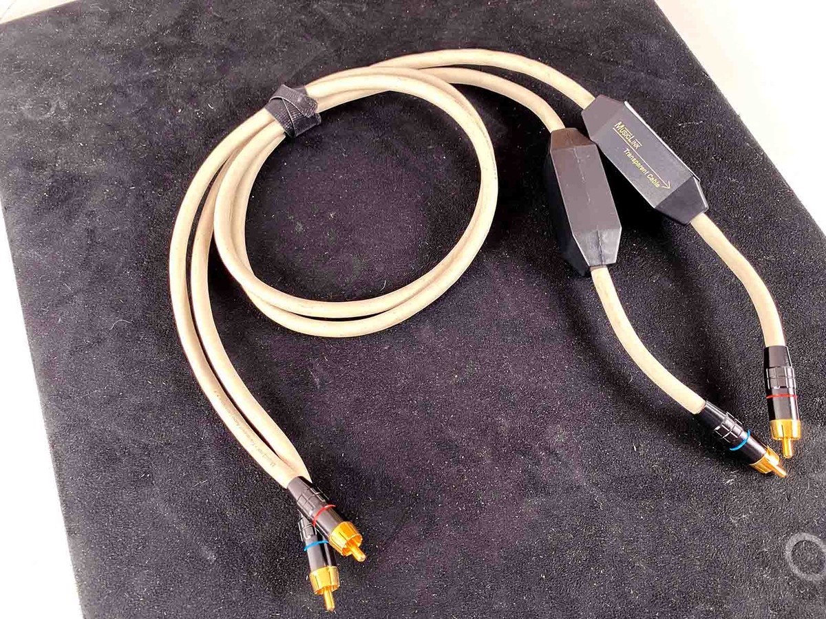 Transparent MusicLink RCA Interconnects (Pair) - 1M | eBay