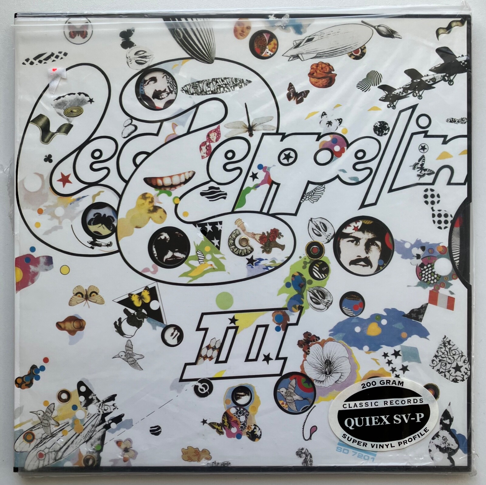 LED ZEPPELIN III QUIEX SVP 200g CLASSIC RECORDS AUDIOPHILE VINYL