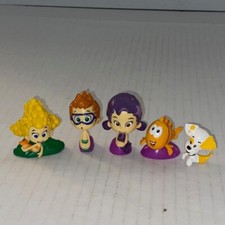 BUBBLE GUPPIES Nick Jr Lot of 5 PVC Figures