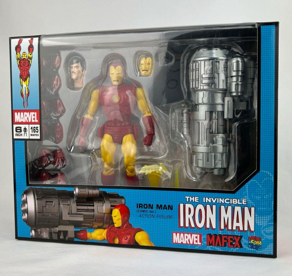 y*u様 MAFEX アイアンマン (COMIC Ver.) 1DAY!! MAFEX Iron man Comic ver. Action Figure No.165 Medicom Toy