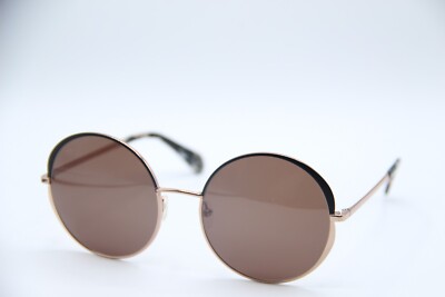 NEW WOOW SUPER CRUSH 2 COL TM01 GOLD BLACK AUTHENTIC SUNGLASSES 55-19