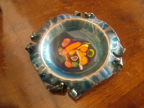 Laurana Svuotatasche Bowl Art Enamels 50s - Picture 2 of 4