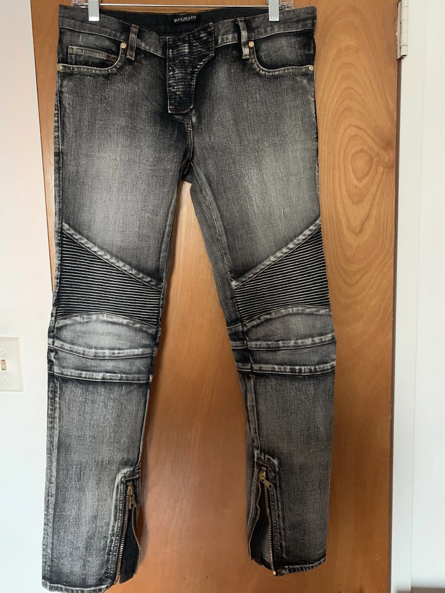 Authentic Balmain Jeans Denim Sz FR | eBay