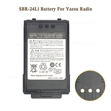 1/2 PC 2000mAh SBR-24LI Battery For YAESU FT-70D Digital Analog Transceiver