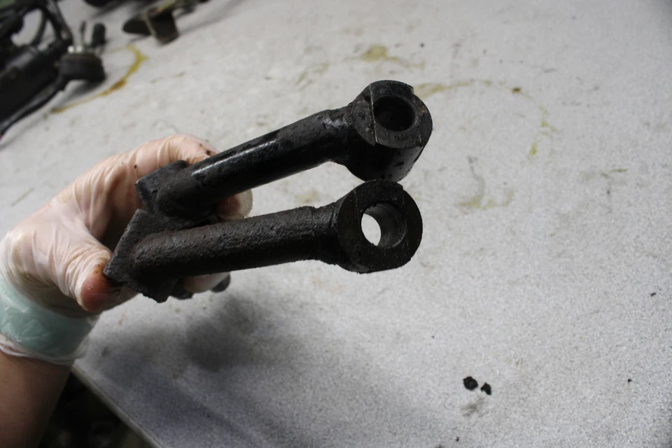 1971 Kawasaki A7SS A7 Avenger PÉS DIANTEIROS APOIOS PINOS CONJUNTO DE DEGRAUS PAR Q8-2730.GO - Imagem 4 de 4