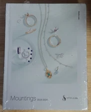 Stuller Mountings Book 2023-2024 Hardcover Jewelry Showroom Store SEALED