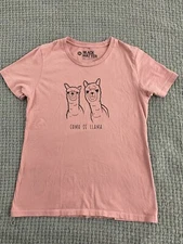 Black Matter Womens T Shirt Pink XL Short Sleeve Como Se Llama