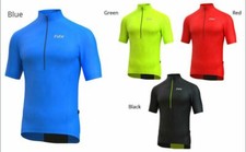 FDX Radtrikot Halbarm Biking Top atmungsaktiver Stoff HiViz Biking Top
