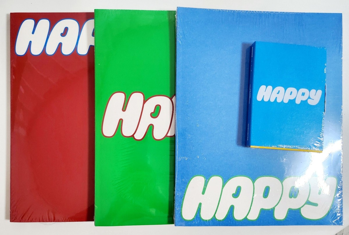 BTS JIN 'HAPPY' SEALED ALBUM JOURNEY, IMAGINE, NAVIGATE, WEVERSE