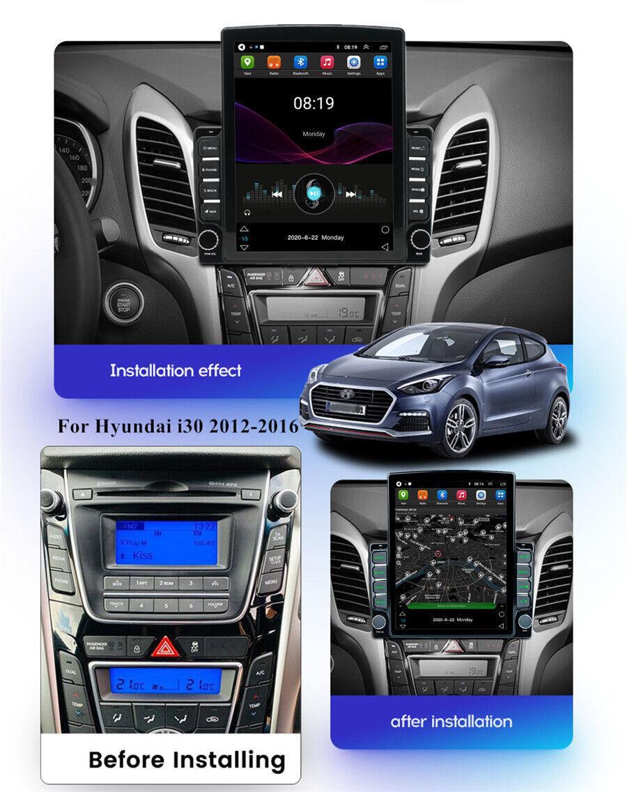 9.7" 2+32GB Car Stereo Radio GPS Navi FM Support For Hyundai I30 ...